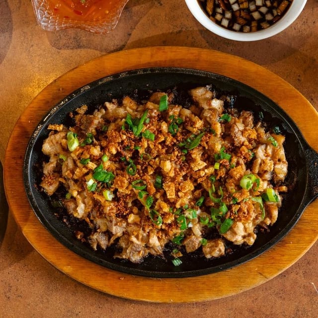 Pork Belly Sisig.